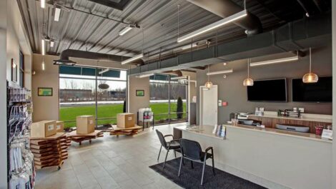 Office and supplies at Mini Storage Depot in Grandville, MI.