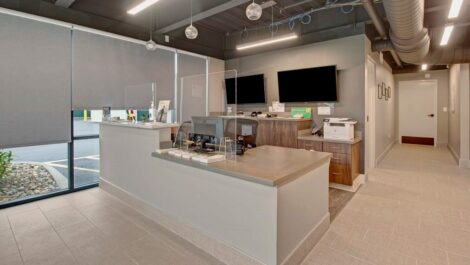 Office at Mini Storage Depot in Knoxville, Tennessee..