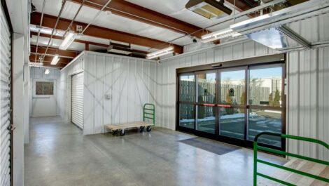 Entrance to Mini Storage Depot in Grandville, MI.