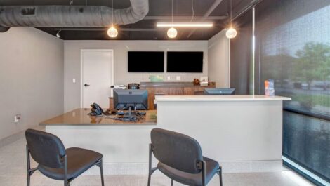 Office at Mini Storage Depot in Knoxville, TN.