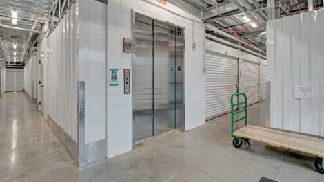 Elevator at Mini Storage Depot in Knoxville, Tennessee..