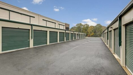 Outdoor units at Mini Storage Depot on Union Street.
