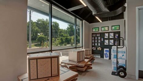 Supplies offered at Mini Storage Depot on Chapman Highway.