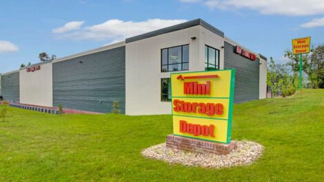 Building of Mini Storage Depot in Knoxville, TN.