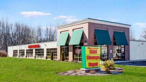 Front of Mini Storage Depot in Grandville, MI.