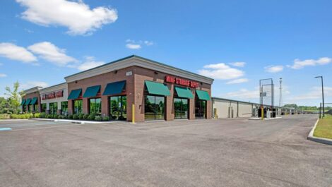 Font of the building to Mini Storage Depot on Bethany Road.