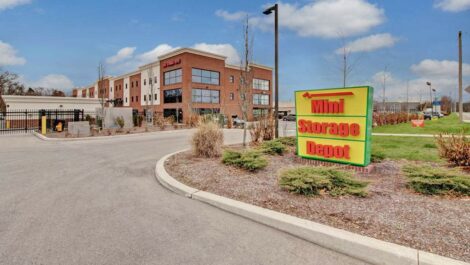 Front of Mini Storage Depot in Northfield.