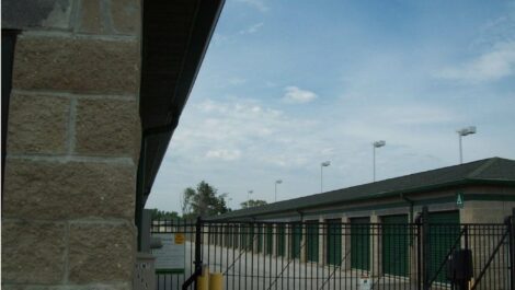 Gated access at Mini Storage Depot in Merrillville.